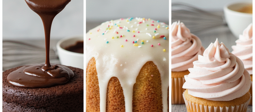 Diferença entre ganache, glacê e buttercream: qual usar e quando